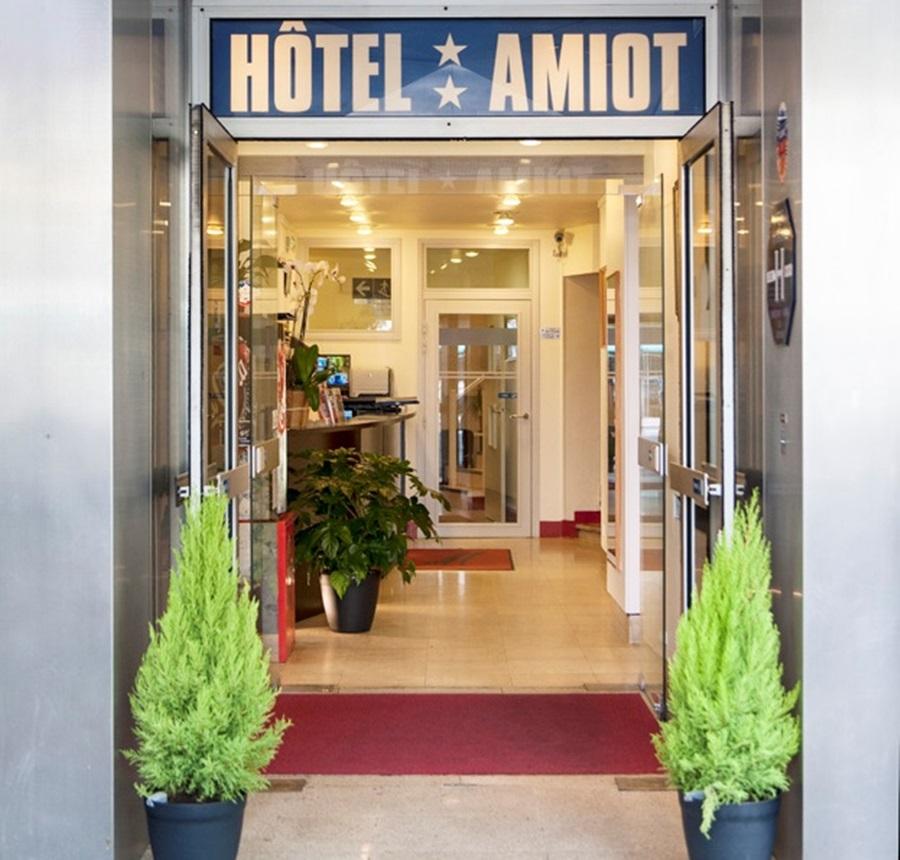 Amiot Hotell Paris Exteriör bild