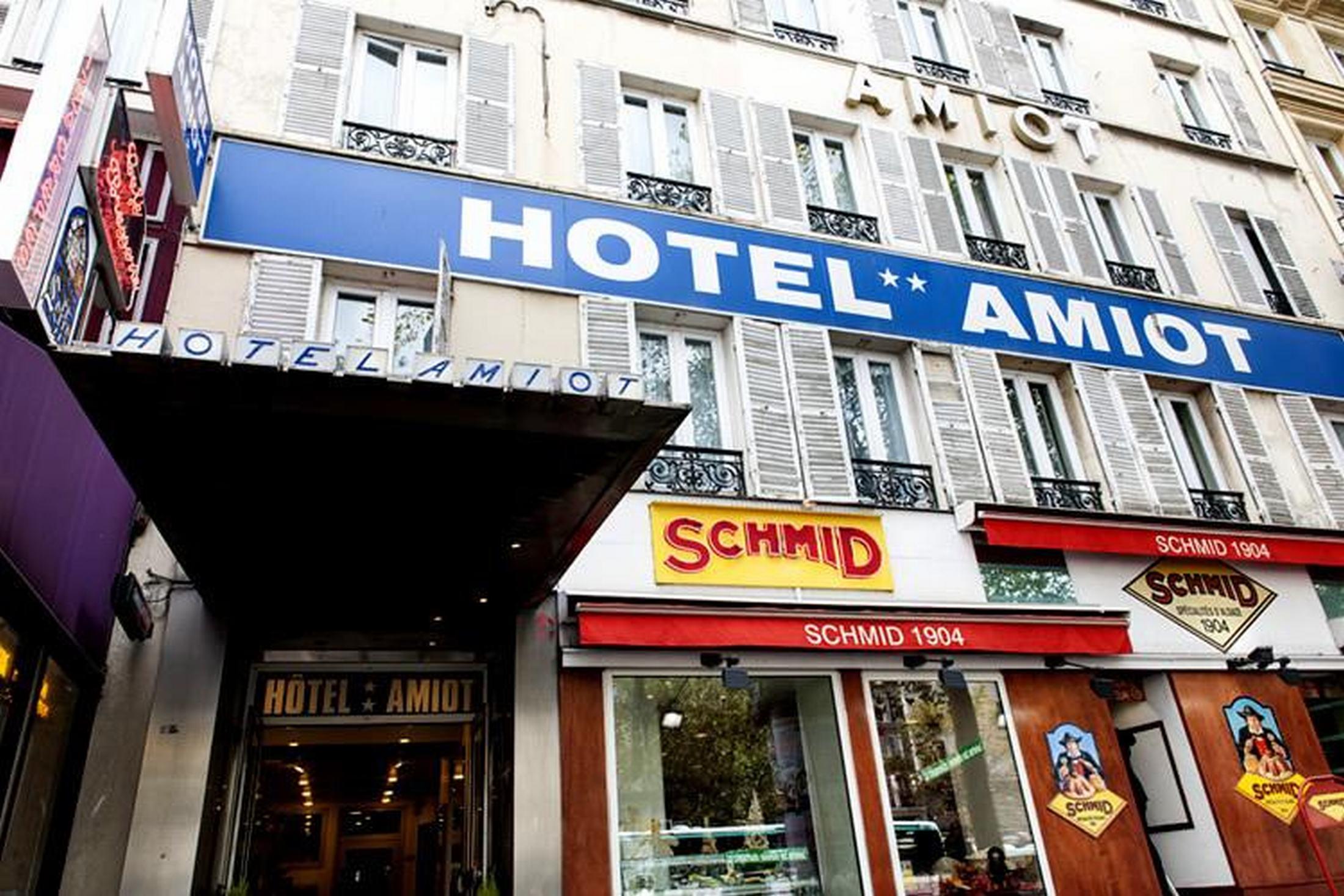 Amiot Hotell Paris Exteriör bild