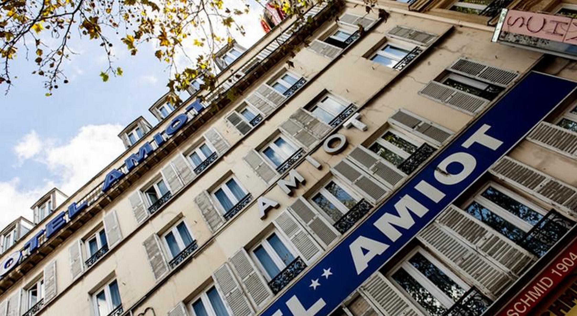 Amiot Hotell Paris Exteriör bild