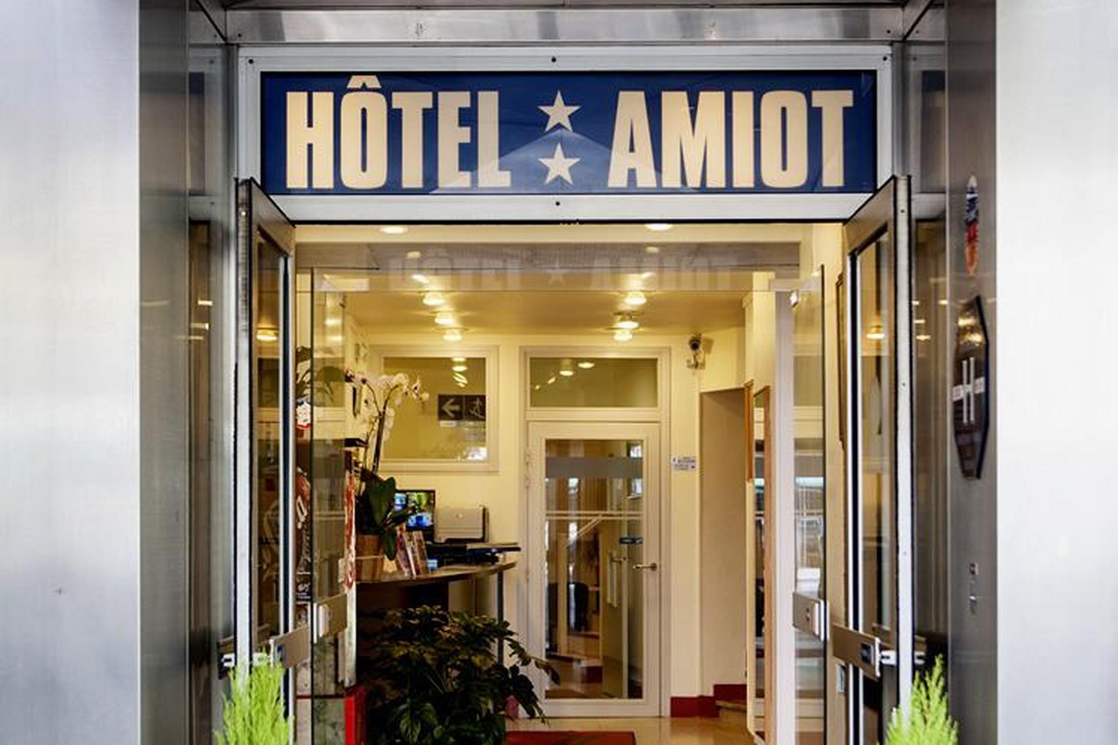 Amiot Hotell Paris Exteriör bild