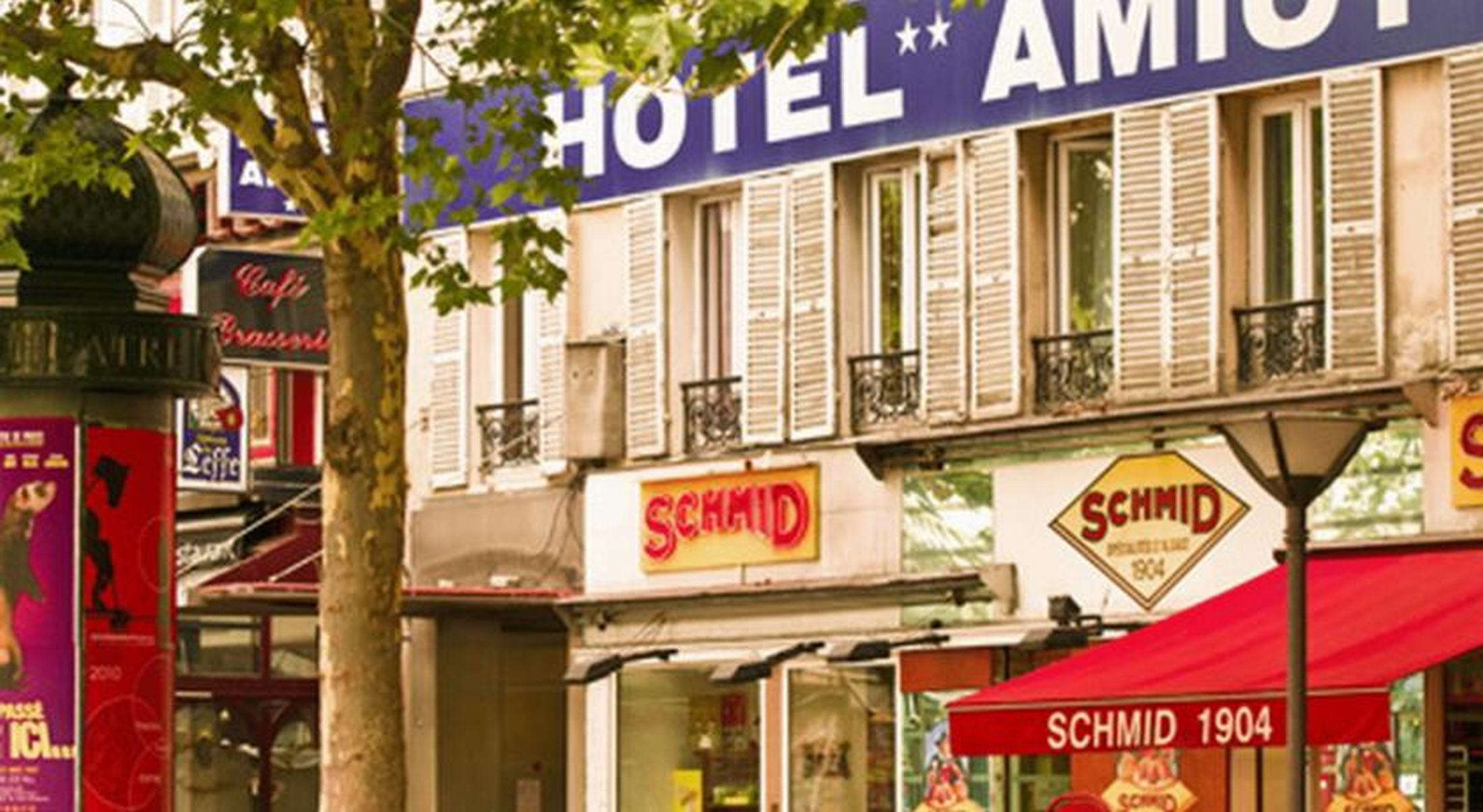 Amiot Hotell Paris Exteriör bild