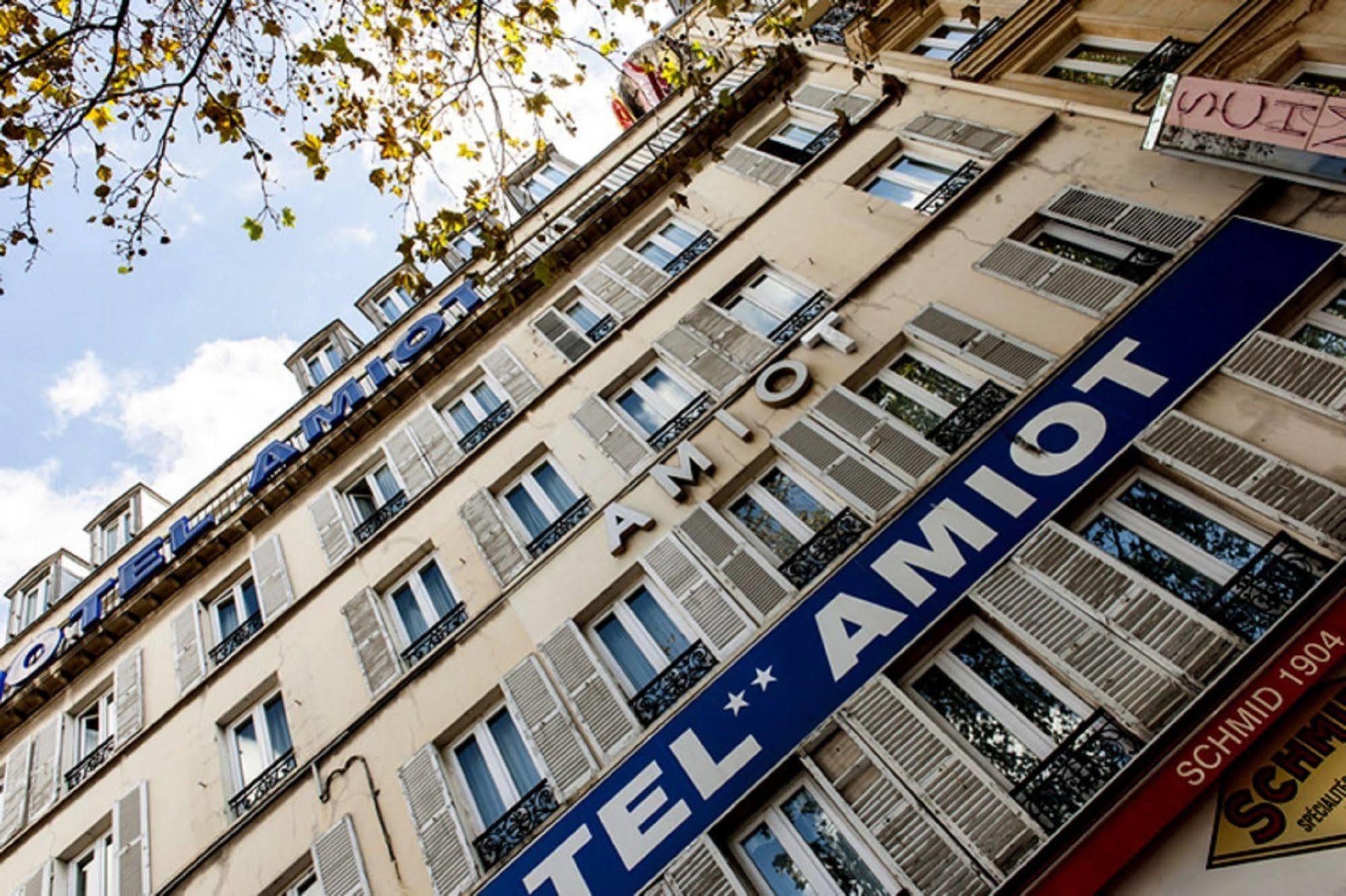 Amiot Hotell Paris Exteriör bild