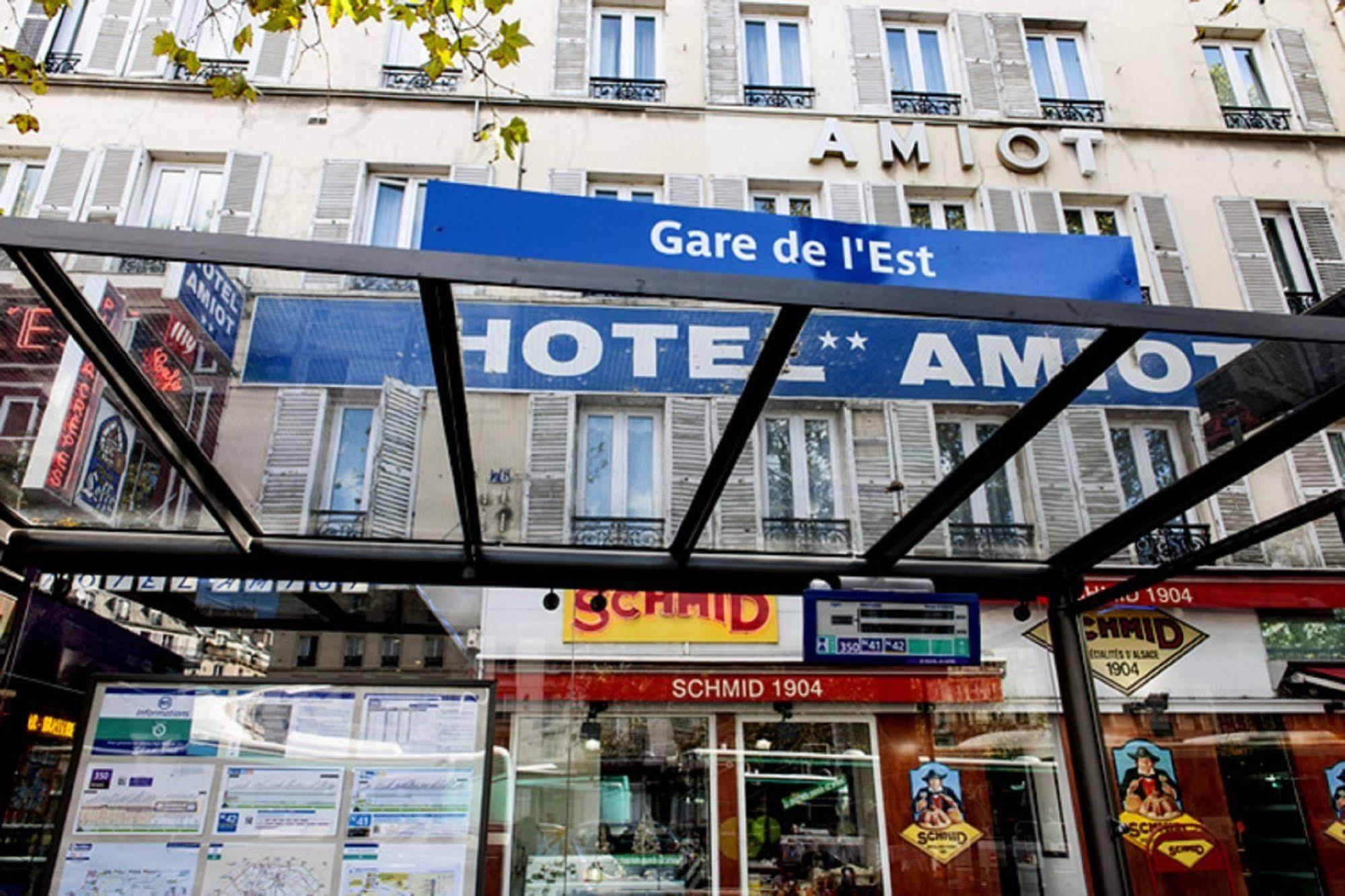 Amiot Hotell Paris Exteriör bild